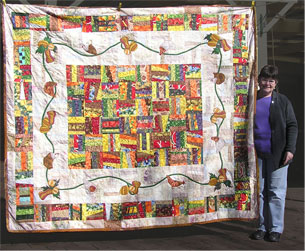 Veggie Gargen quilt